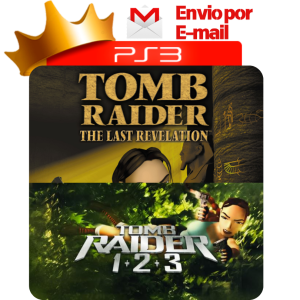 Capa de Tomb Raider I, II, III e The Last Revelation para PS3 — O Rei dos Games