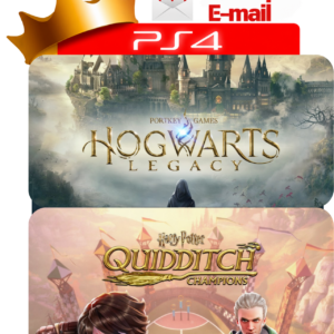 Capa Hogwarts Legacy + Harry Potter: Campeões do Quadribol para PS4 - O Rei dos Games