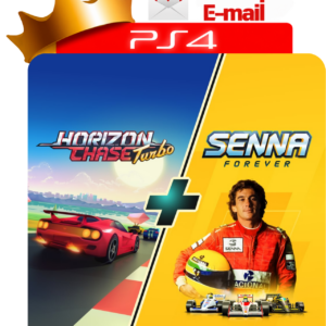 Capa Horizon Chase Turbo - Edição Ayrton Senna para PS4 - O Rei dos Games