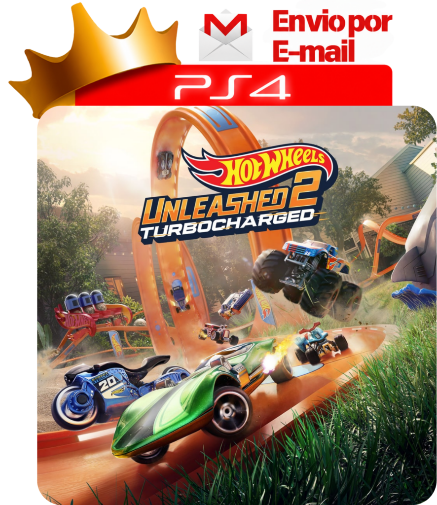 Capa Hot Wheels Unleashed 2: Turbocharged para PS4 - O Rei dos Games