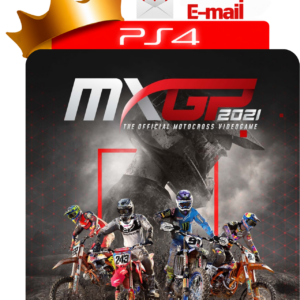 Capa MXGP 2021 para PS4 - O Rei dos Games