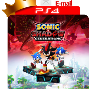 Capa Sonic X Shadow Generations para PS4 - O Rei dos Games
