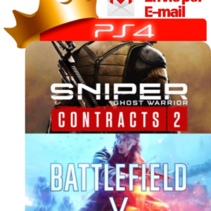 Capa Sniper Ghost Warrior Contracts 2 + Battlefield 5 para PS4 - O Rei dos Games