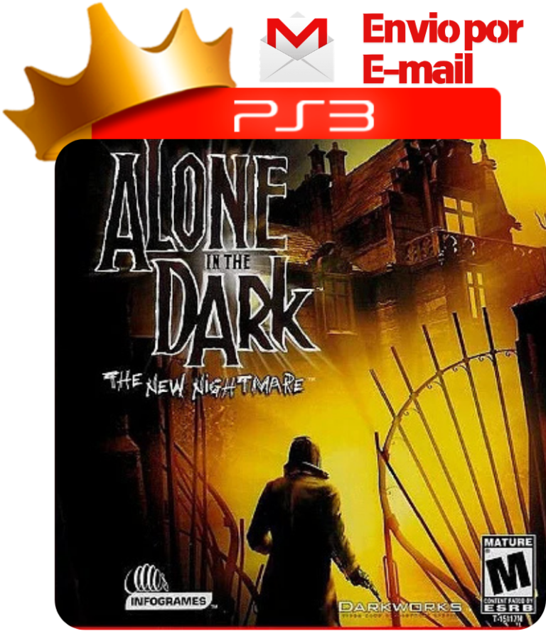 Capa de Alone in the Dark: The New Nightmare para PS3 — O Rei dos Games