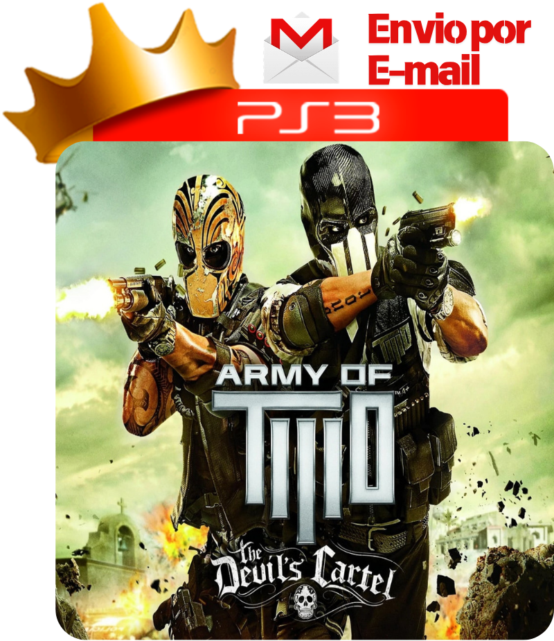 Capa de Army of Two: The Devil's Cartel para PS3 — O Rei dos Games