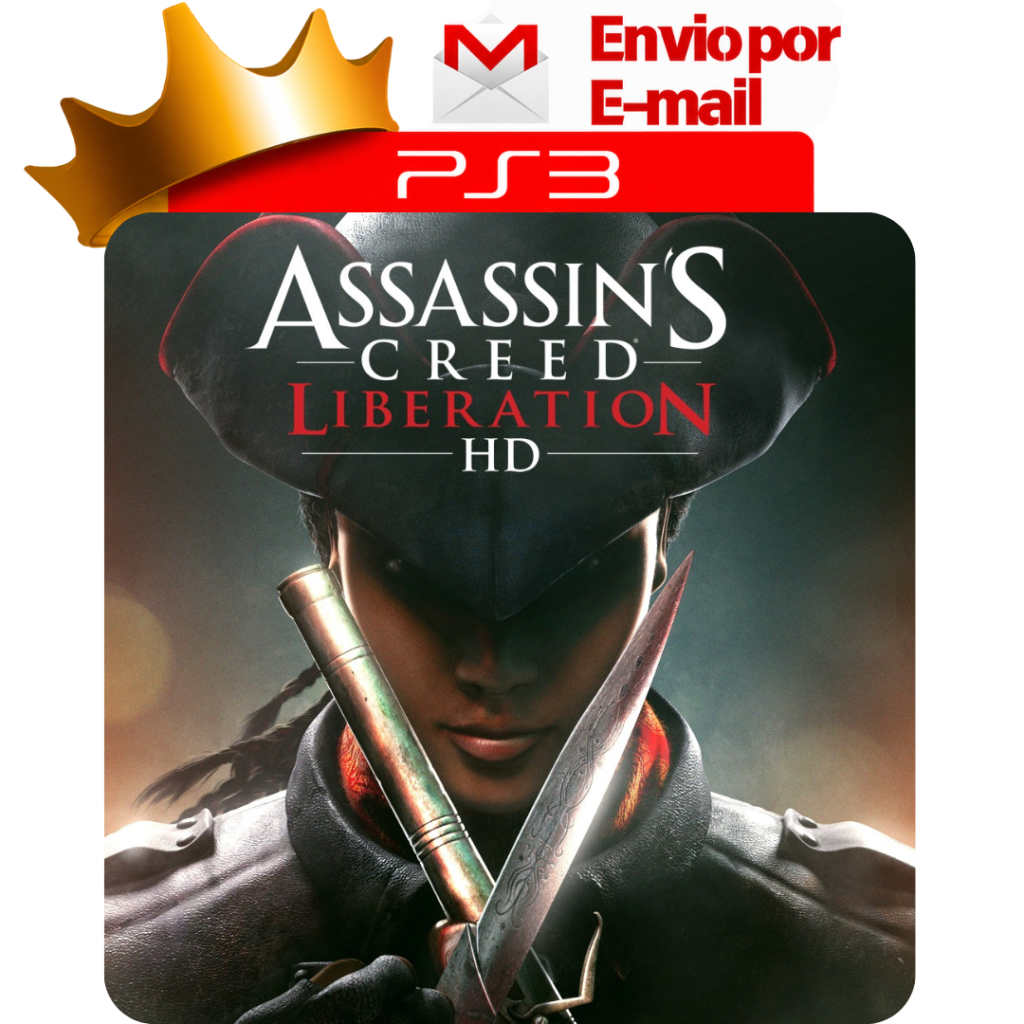 Capa de Assassin's Creed Liberation HD para PS3 — O Rei dos Games