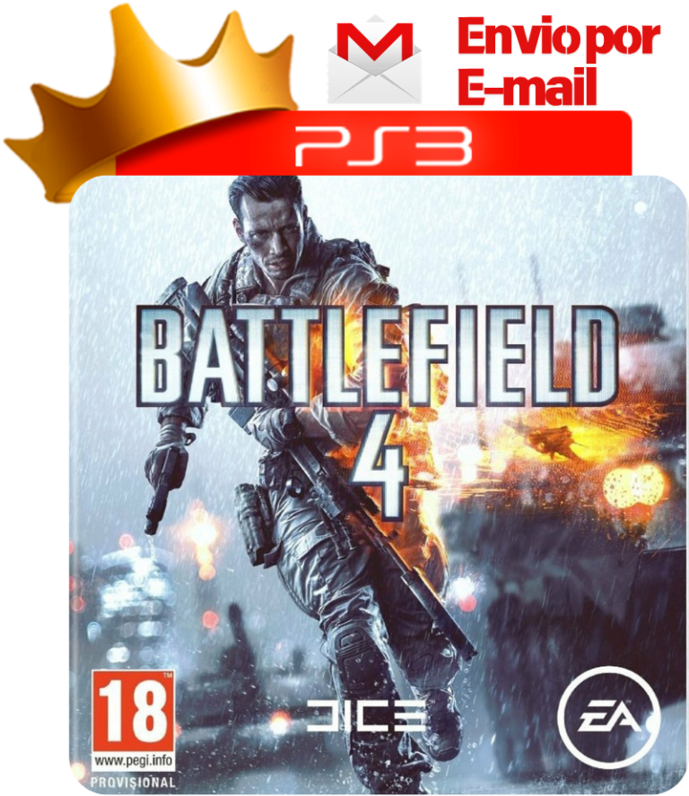Capa de Battlefield 4 para PS3 — O Rei dos Games