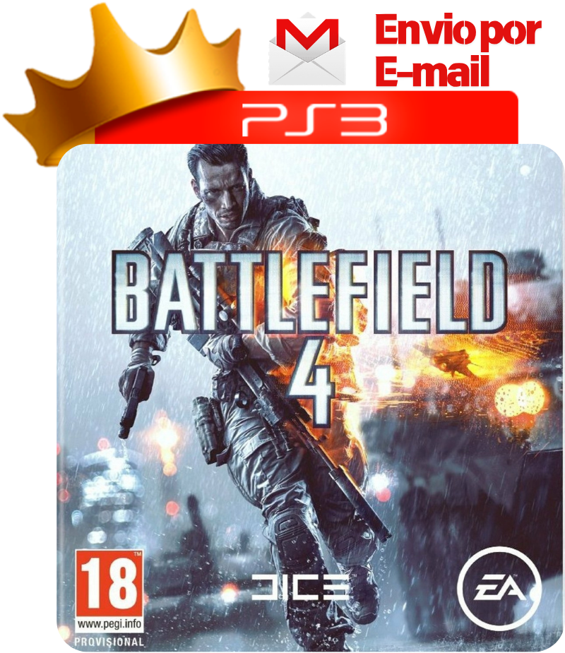 Capa de Battlefield 4 para PS3 — O Rei dos Games