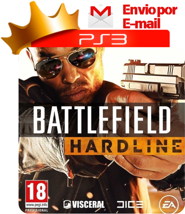 Capa de Battlefield Hardline para PS3 — O Rei dos Games