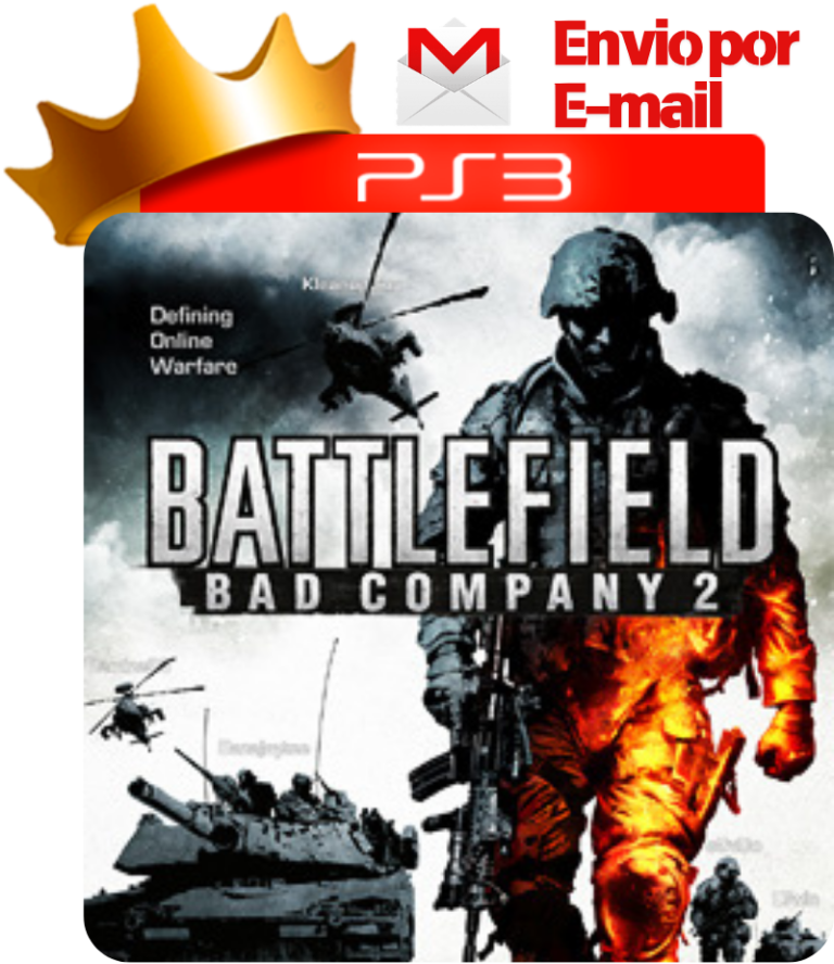 Capa de Battlefield: Bad Company 2 para PS3 — O Rei dos Games
