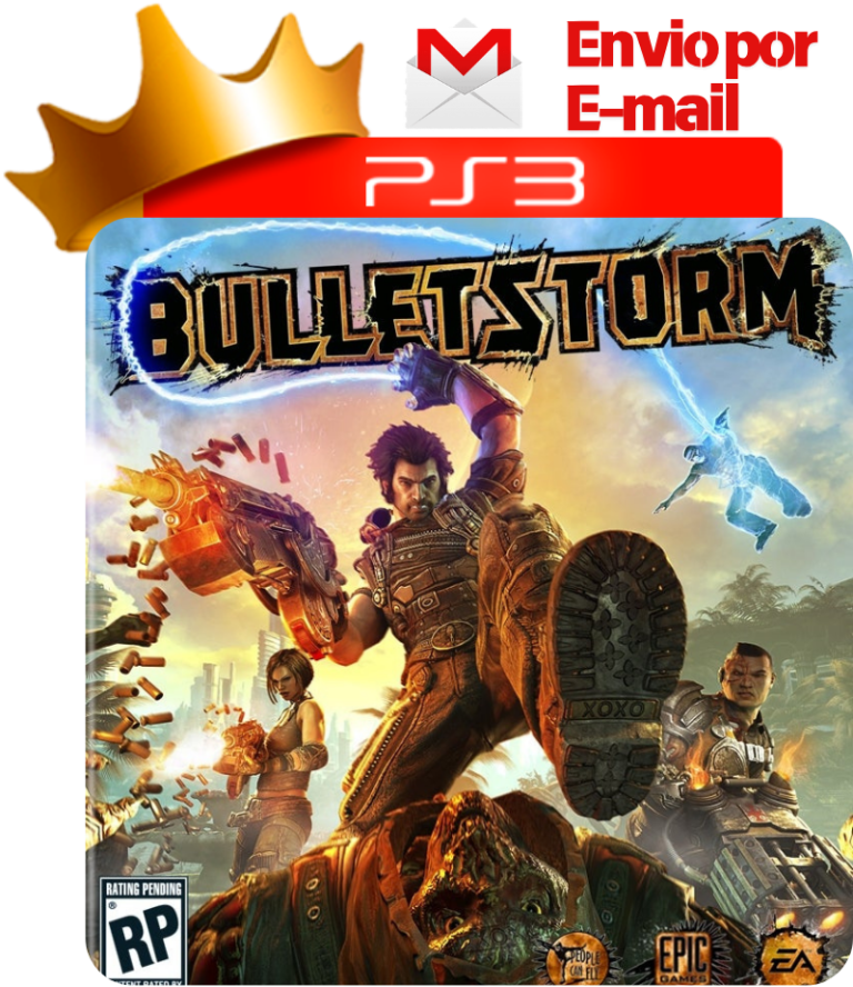 Capa de Bulletstorm para PS3 — O Rei dos Games