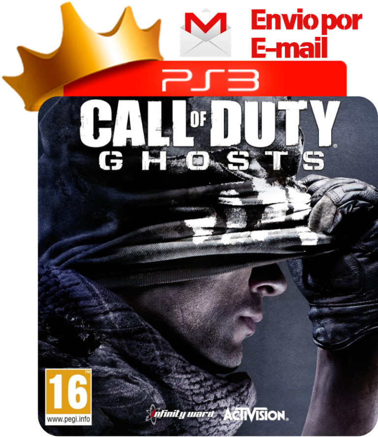 Capa de Call of Duty: Ghosts para PS3 — O Rei dos Games