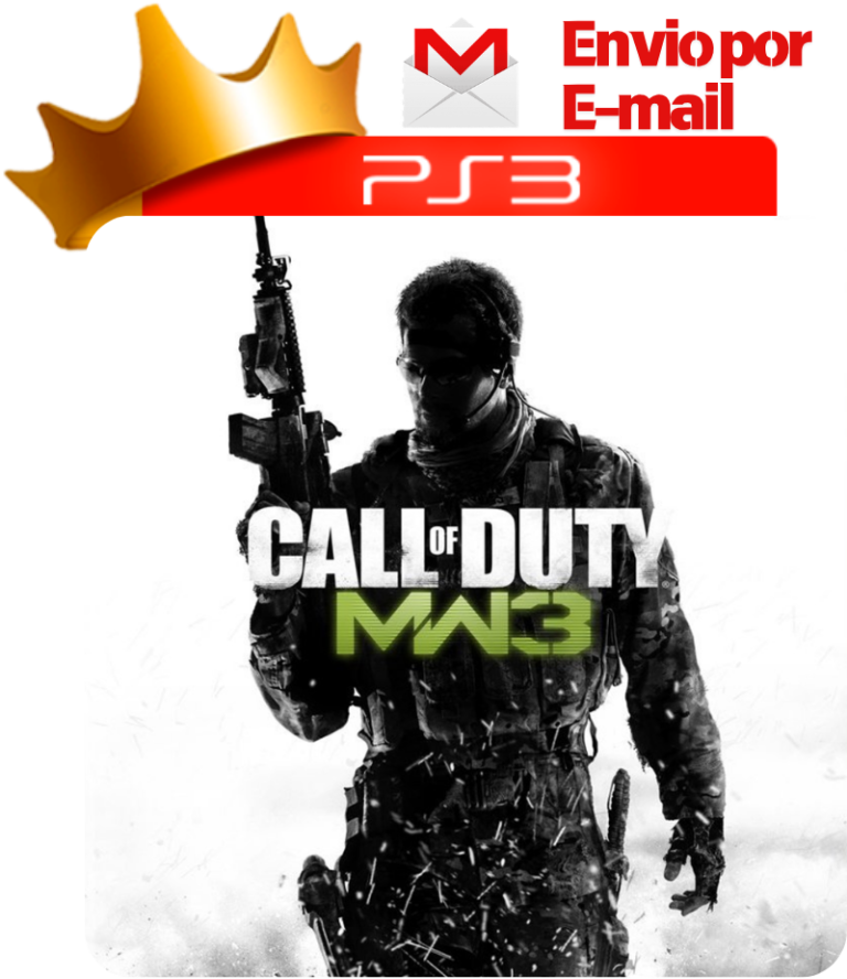 Capa de Call of Duty: Modern Warfare 3 para PS3 — O Rei dos Games