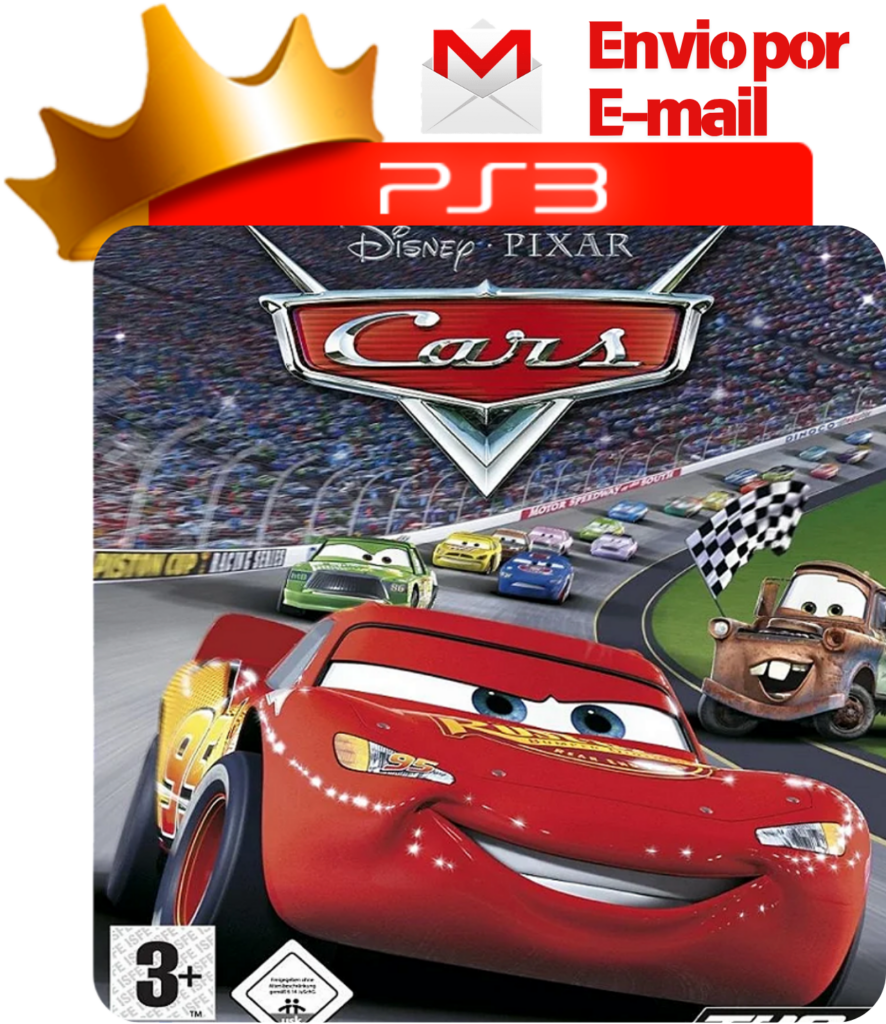 Capa de Carros — Clássico de PS2 para PS3 — O Rei dos Games