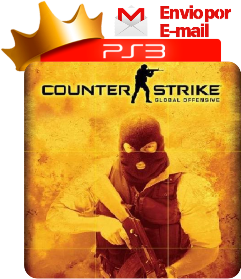 Capa de Counter-Strike: Global Offensive para PS3 — O Rei dos Games