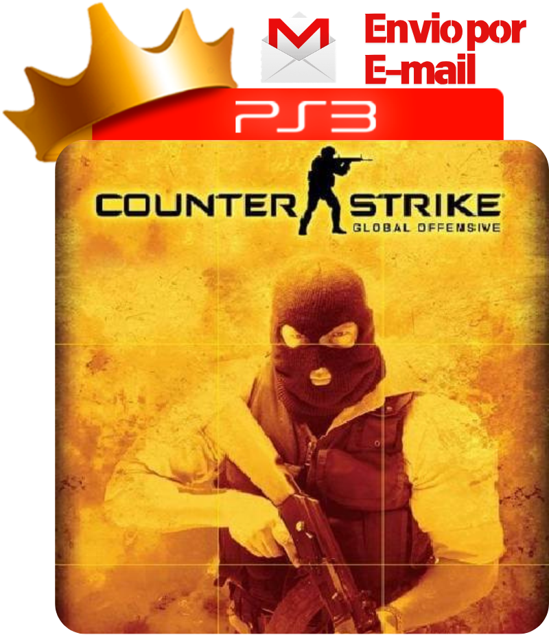 Capa de Counter-Strike: Global Offensive para PS3 — O Rei dos Games