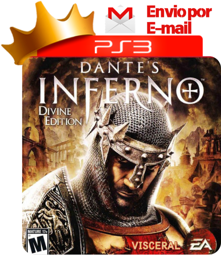 Capa de Dante’s Inferno para PS3 — O Rei dos Games