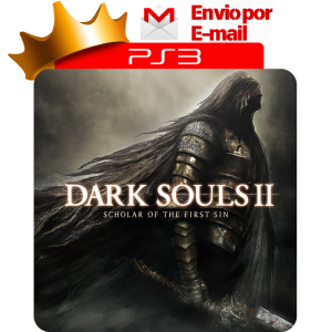 Capa de Dark Souls II: Scholar of the First Sin para PS3 — O Rei dos Games