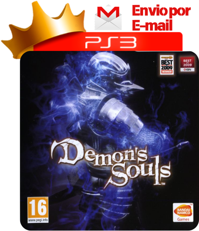 Capa de Demon’s Souls para PS3 — O Rei dos Games