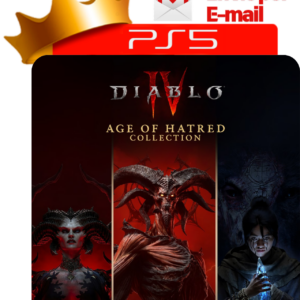 Capa Diablo 4 + Vessel of Hatred + Lord of Hatred para PS5 - O Rei dos Games