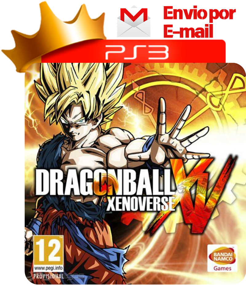 Capa de Dragon Ball Xenoverse para PS3 — O Rei dos Games