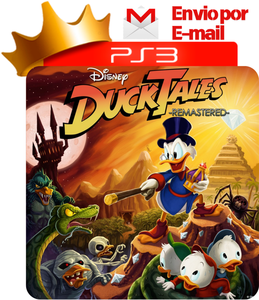 Capa de DuckTales Remastered para PS3 — O Rei dos Games
