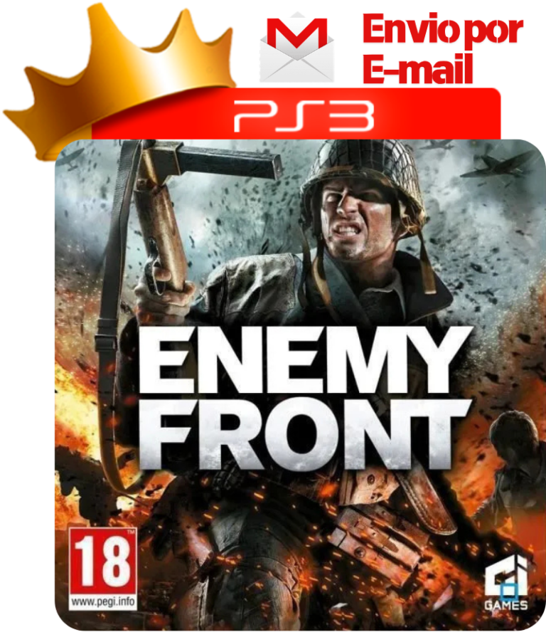 Capa de Enemy Front para PS3 — O Rei dos Games