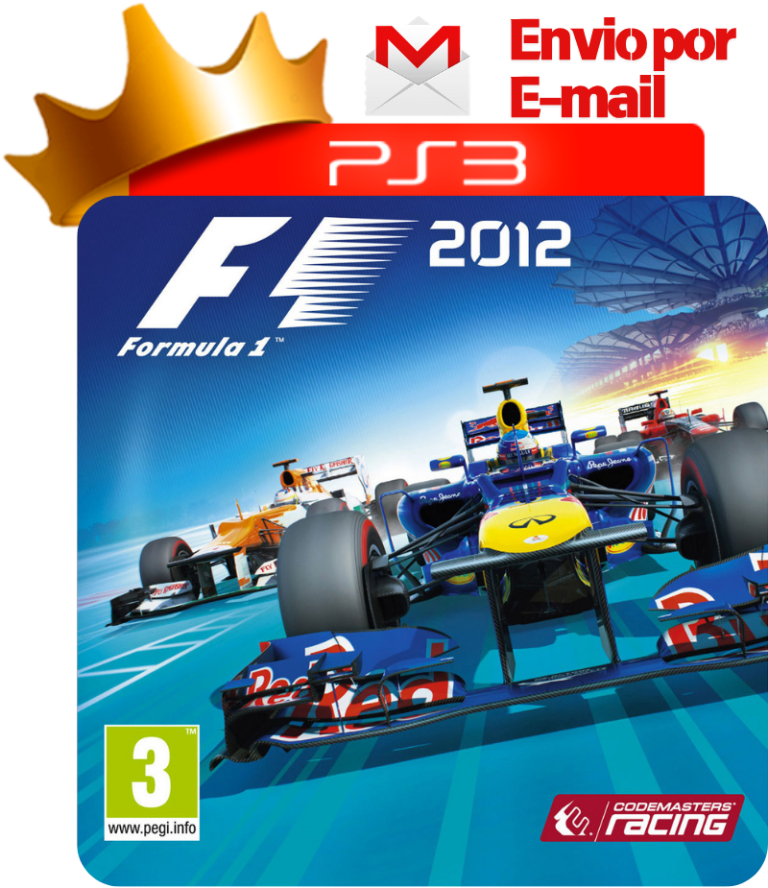Capa de F1 2012 para PS3 — O Rei dos Games