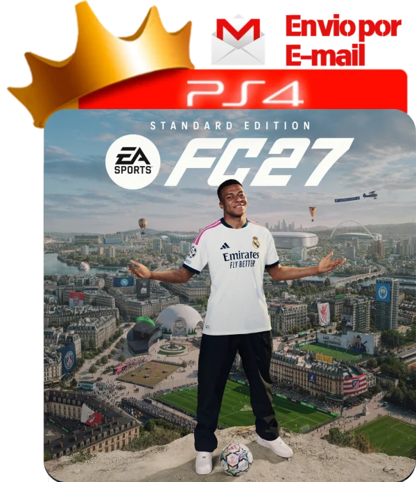 Capa FIFA 2027 Standard para PS4 - O Rei dos Games