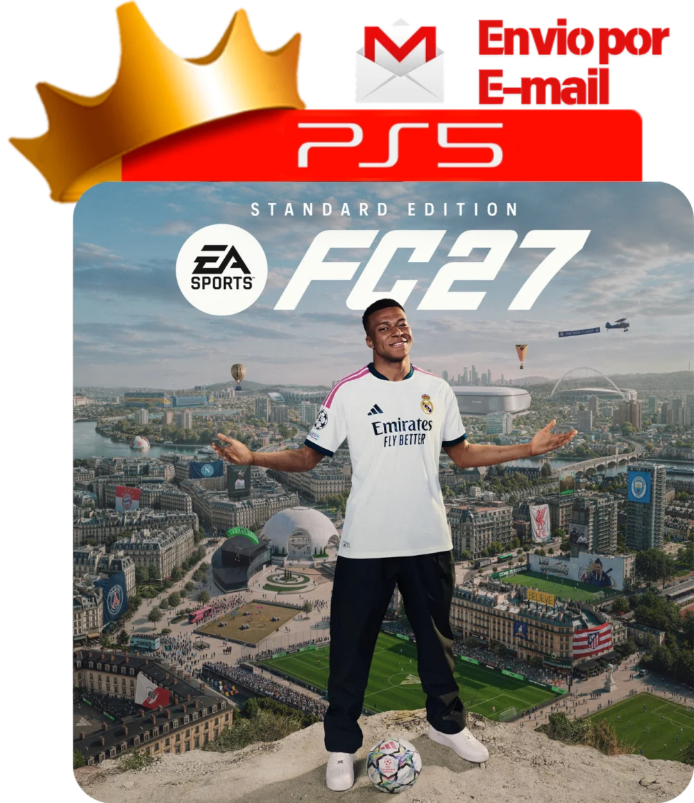 Capa FIFA 2027 Standard para PS5 - O Rei dos Games