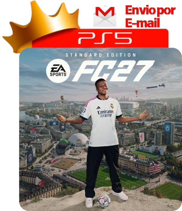 Capa FIFA 2027 Standard para PS5 - O Rei dos Games