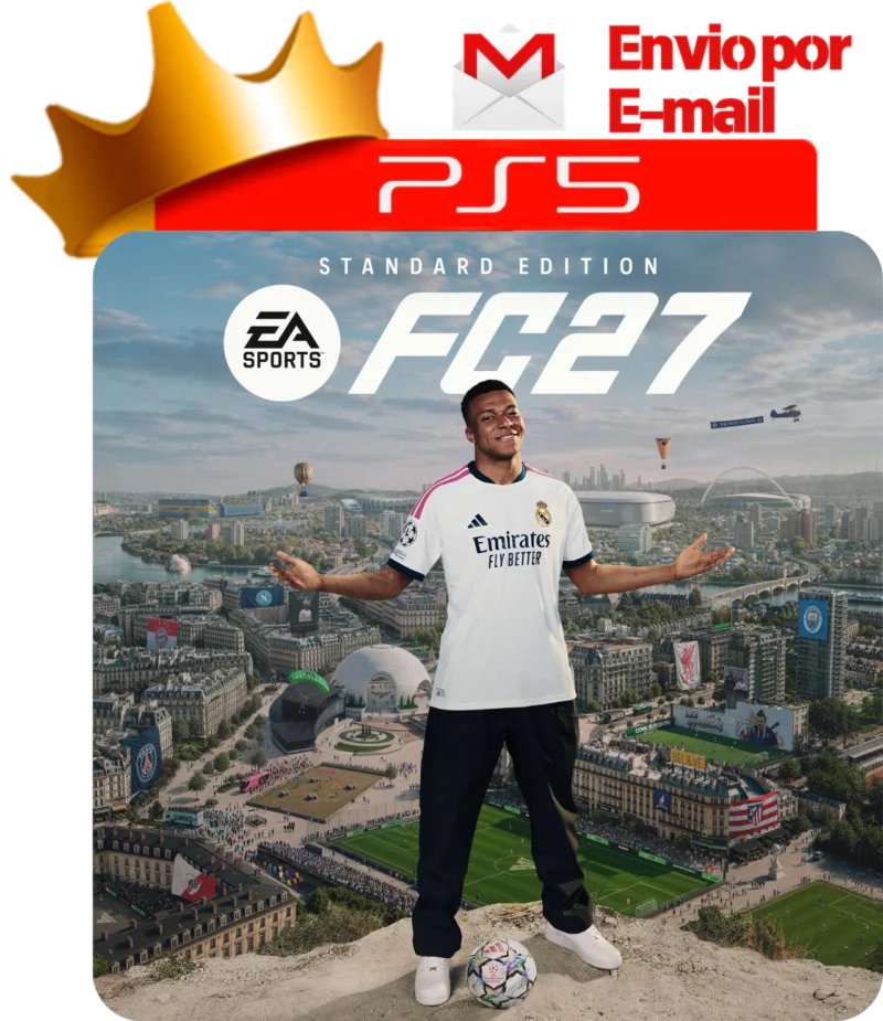 Capa FIFA 2027 Standard para PS5 - O Rei dos Games