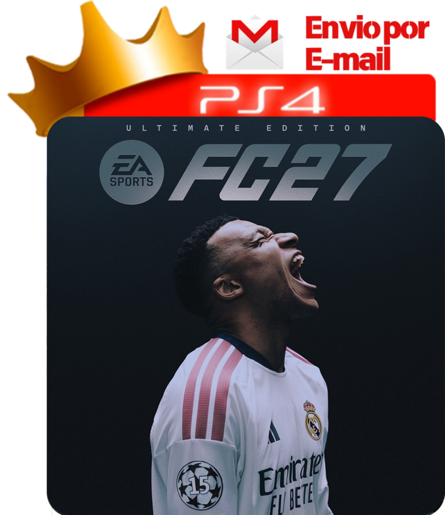 Capa FIFA 2027 Ultimate Edition para PS4 - O Rei dos Games