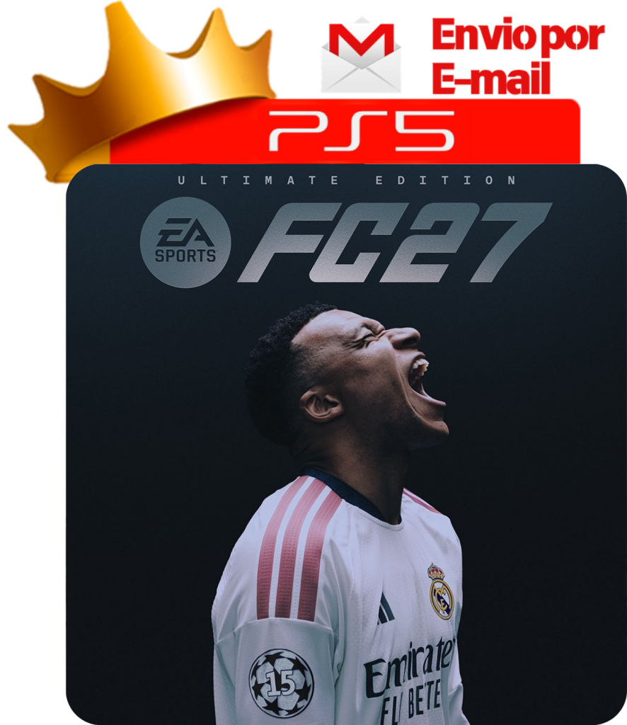 Capa FIFA 2027 Ultimate Edition para PS5 - O Rei dos Games