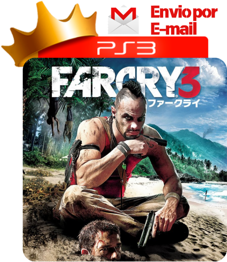 Capa de Far Cry 3 para PS3 — O Rei dos Games