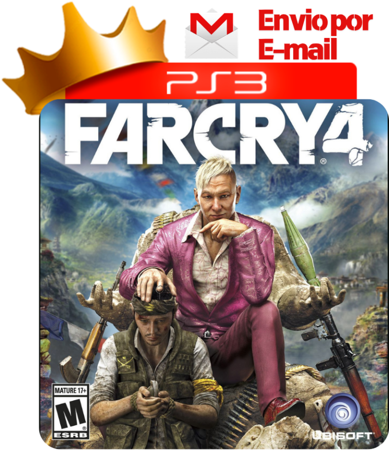 Capa de Far Cry 4 para PS3 — O Rei dos Games