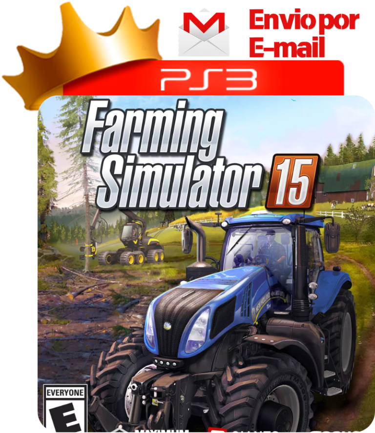 Capa de Farming Simulator 15 para PS3 — O Rei dos Games