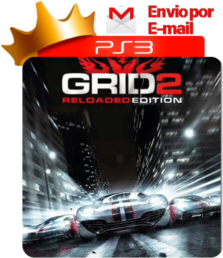 Capa de GRID 2 para PS3 — O Rei dos Games