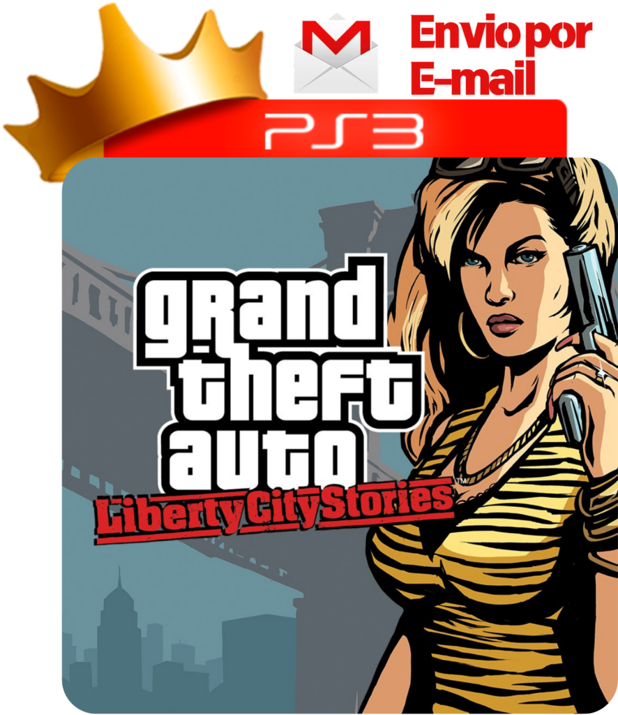 Capa de Grand Theft Auto: Liberty City Stories para PS3 — O Rei dos Games