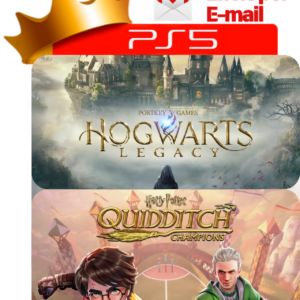 Capa Hogwarts Legacy + Harry Potter: Campeões do Quadribol para PS5 - O Rei dos Games