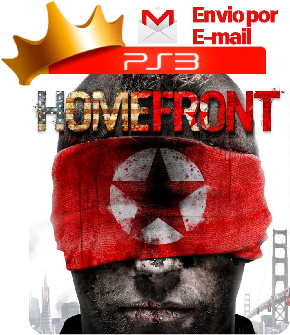 Capa de Homefront para PS3 — O Rei dos Games
