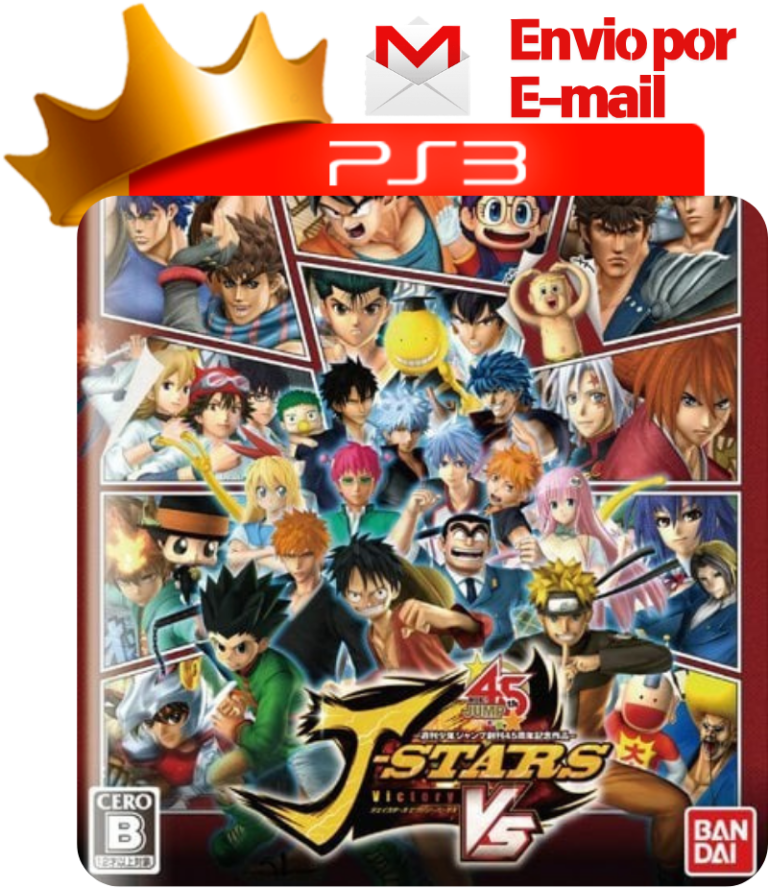 Capa de J-Stars Victory VS para PS3 — O Rei dos Games