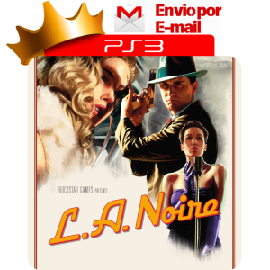 Capa de L.A. Noire para PS3 — O Rei dos Games