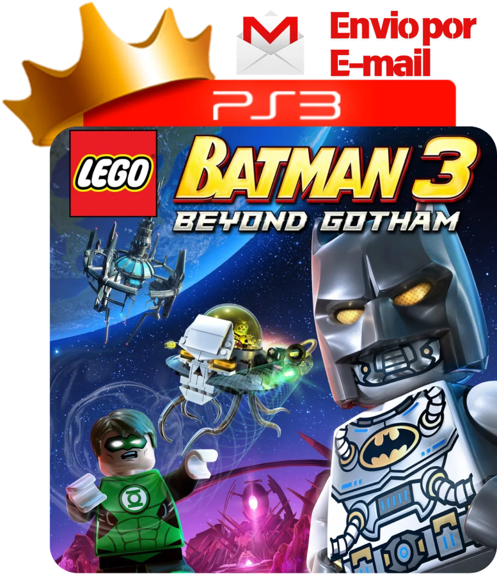 Capa de LEGO Batman 3: Beyond Gotham para PS3 — O Rei dos Games