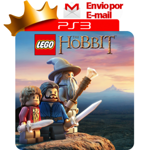 Capa de LEGO The Hobbit para PS3 — O Rei dos Games