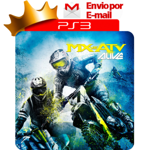 Capa de MX vs. ATV Alive para PS3 — O Rei dos Games
