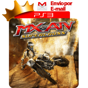 Capa de MX vs. ATV Supercross para PS3 — O Rei dos Games