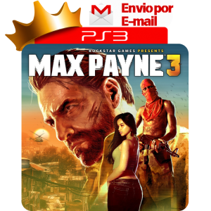 Capa de Max Payne 3 para PS3 — O Rei dos Games