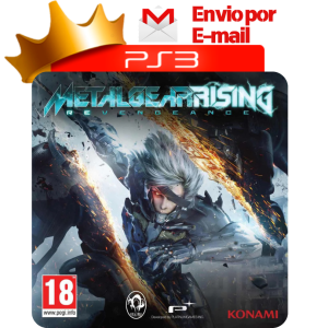 Capa de Metal Gear Rising: Revengeance para PS3 — O Rei dos Games