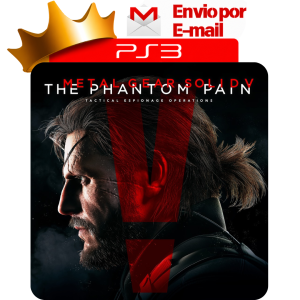 Capa de Metal Gear Solid V: The Phantom Pain para PS3 — O Rei dos Games